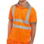 Safety Polo Shirt High vis Clothing