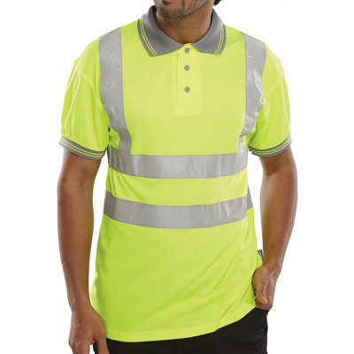 Safety Polo Shirt High vis Clothing