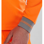 Long Sleeved Safety Polo Shirt High vis Clothing