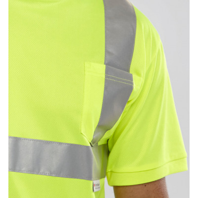 Crew Neck Safety tee High vis Clothing