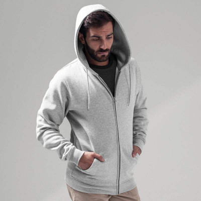 Heavy zip hoodie Zipped