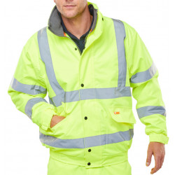 High vis bomber jacket