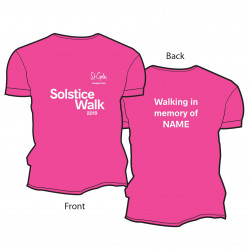 Solstice walk tshirt PERSONALISED