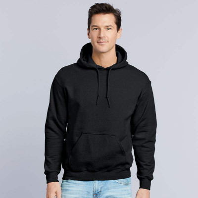 DryBlend® adult hooded sweatshirt Overhead