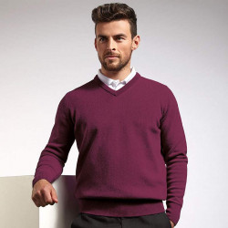 g.Lomond lambswool v-neck sweater