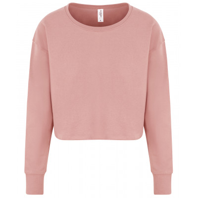 Girlie cropped sweat Sweat shirts