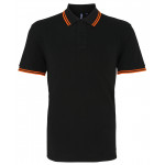 Asquith & Fox Tipped Polo Shirt Short Sleeve Polos