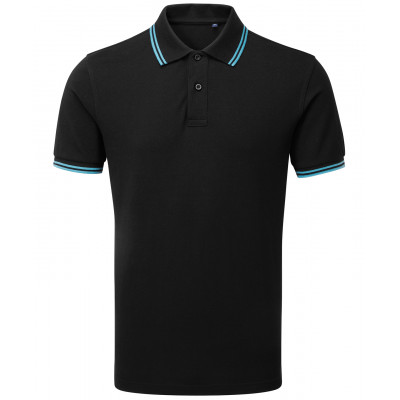 Asquith & Fox Tipped Polo Shirt Short Sleeve Polos