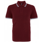 Asquith & Fox Tipped Polo Shirt Short Sleeve Polos