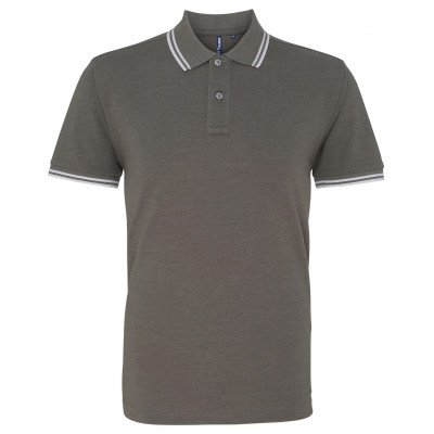 Asquith & Fox Tipped Polo Shirt Short Sleeve Polos