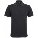 Asquith & Fox Tipped Polo Shirt Short Sleeve Polos