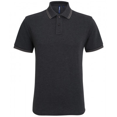 Asquith & Fox Tipped Polo Shirt Short Sleeve Polos