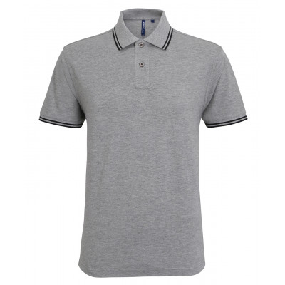 Asquith & Fox Tipped Polo Shirt Short Sleeve Polos