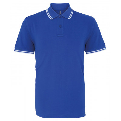 Asquith & Fox Tipped Polo Shirt Short Sleeve Polos