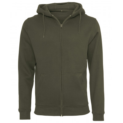 Heavy zip hoodie Zipped