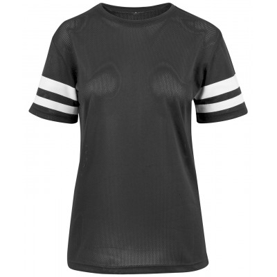 Women's mesh stripe tee Standard Sleeve Tees