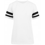 Women's mesh stripe tee Standard Sleeve Tees