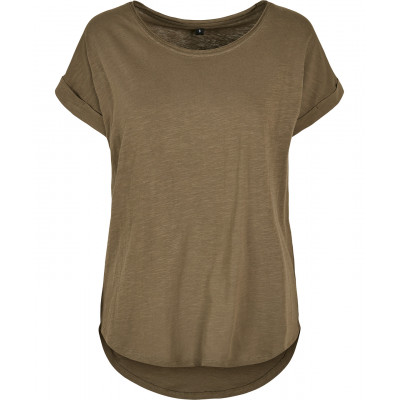 Women's long slub tee Standard Sleeve Tees