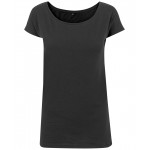 Women's wide neck tee Standard Sleeve Tees