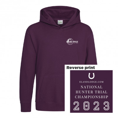 Eland Lodge Hunter Trials 2023 adult hoodie Hunter Trial 2023
