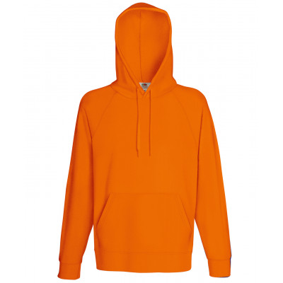Lightweight hooded sweatshirt    Overhead