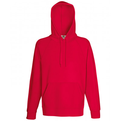 Lightweight hooded sweatshirt    Overhead