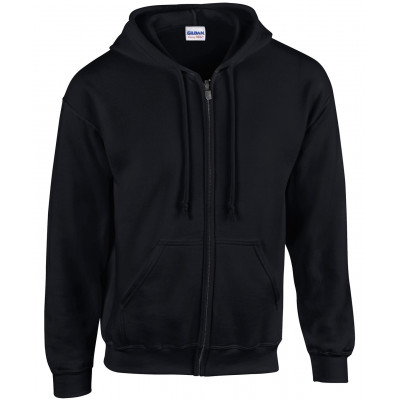 Heavy Blend™ adult full zip hoodie  Zipped