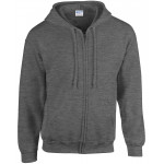 Heavy Blend™ adult full zip hoodie  Zipped