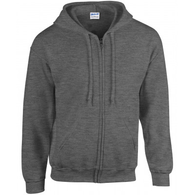 Heavy Blend™ adult full zip hoodie  Zipped