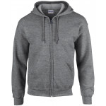 Heavy Blend™ adult full zip hoodie  Zipped