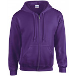 Heavy Blend™ adult full zip hoodie  Zipped