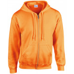 Heavy Blend™ adult full zip hoodie  Zipped