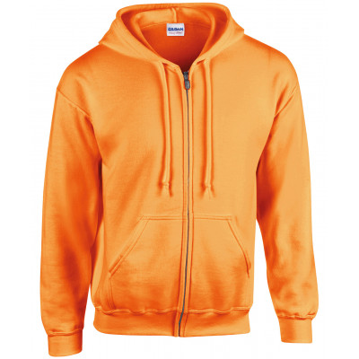 Heavy Blend™ adult full zip hoodie  Zipped