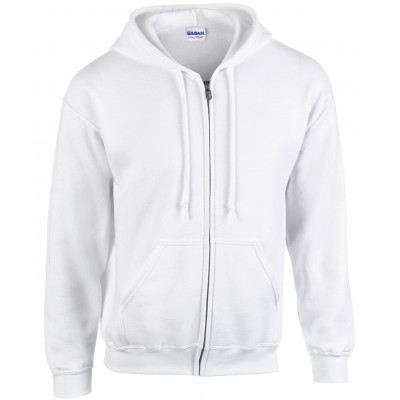 Heavy Blend™ adult full zip hoodie  Zipped