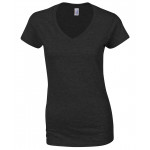 Gildan Softstyle® Women's v-neck t-shirt Standard Sleeve Tees