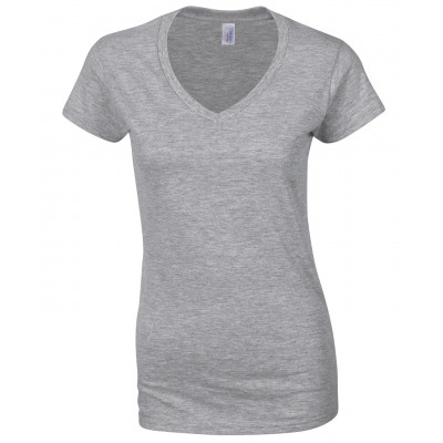 Gildan Softstyle® Women's v-neck t-shirt Standard Sleeve Tees