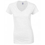 Gildan Softstyle® Women's v-neck t-shirt Standard Sleeve Tees