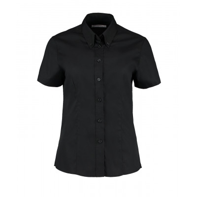 Kustom Kit  Corporate Oxford blouse short sleeved Shirts & Blouses