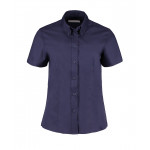 Kustom Kit  Corporate Oxford blouse short sleeved Shirts & Blouses