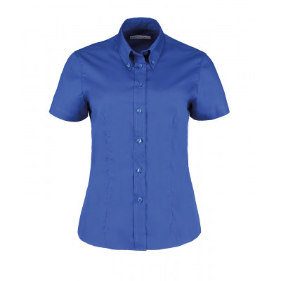 Kustom Kit  Corporate Oxford blouse short sleeved Shirts & Blouses