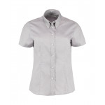 Kustom Kit  Corporate Oxford blouse short sleeved Shirts & Blouses