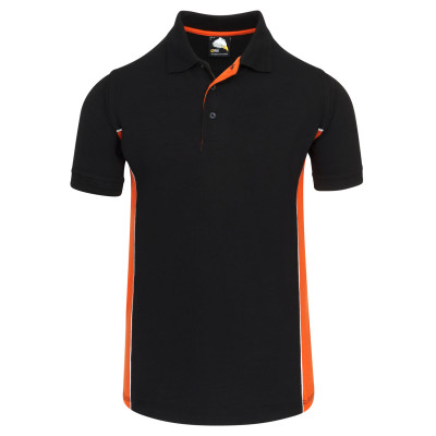 Silverswift two tone polo shirt Short Sleeve Polos