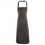Striped bib apron Aprons