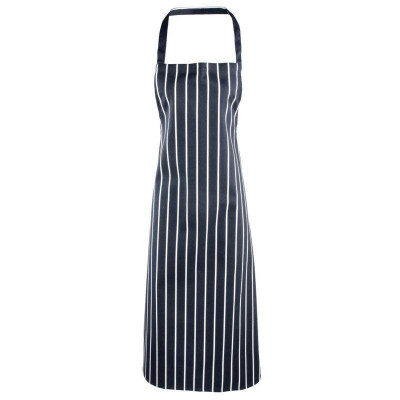 Striped bib apron Aprons