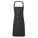 Jeans stitch bib apron Aprons