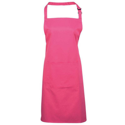 Colours bib apron with pocket Aprons