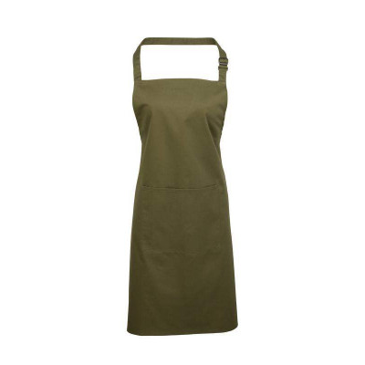 Colours bib apron with pocket Aprons