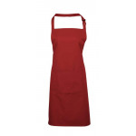 Colours bib apron with pocket Aprons