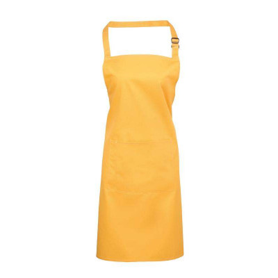 Colours bib apron with pocket Aprons