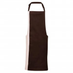 Contrast bib apron Aprons